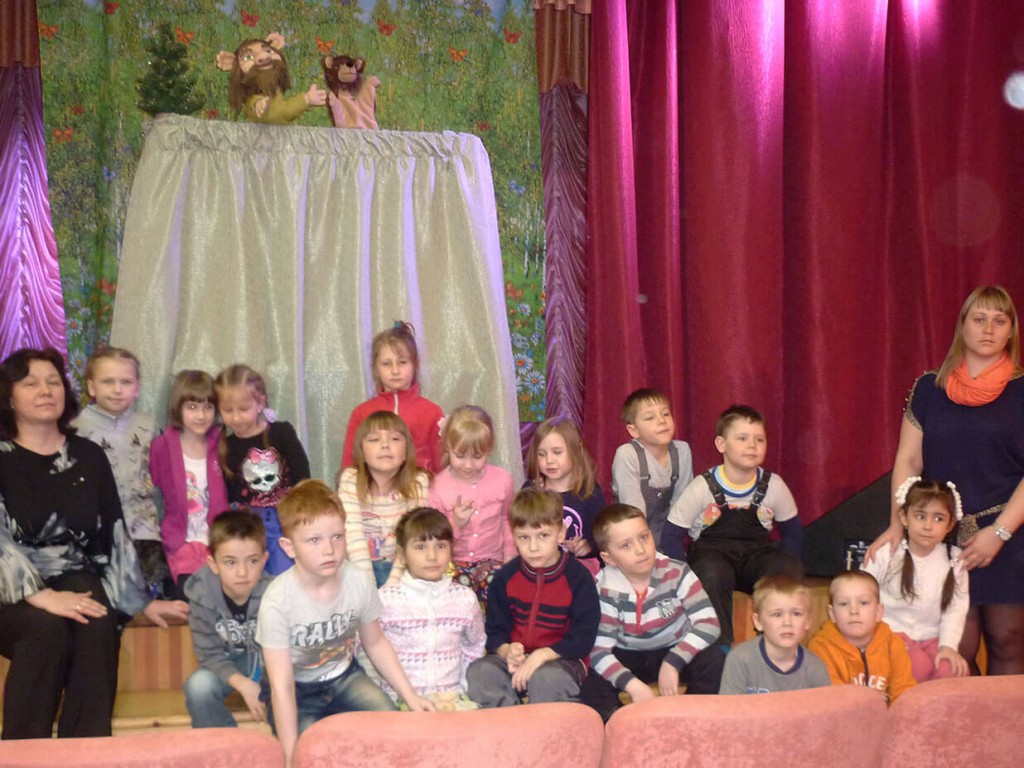 Театр кукол Нерпёнок дети