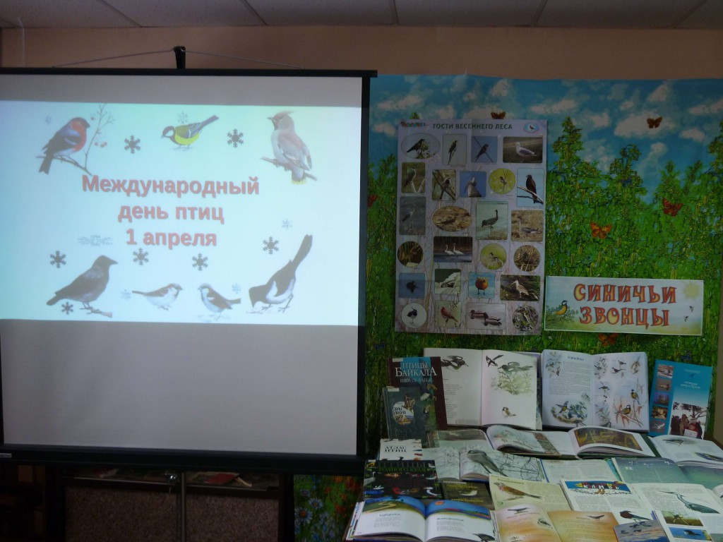 Книги Выставка День птиц Иркутская областная детская библиотека им. Марка Сергеева