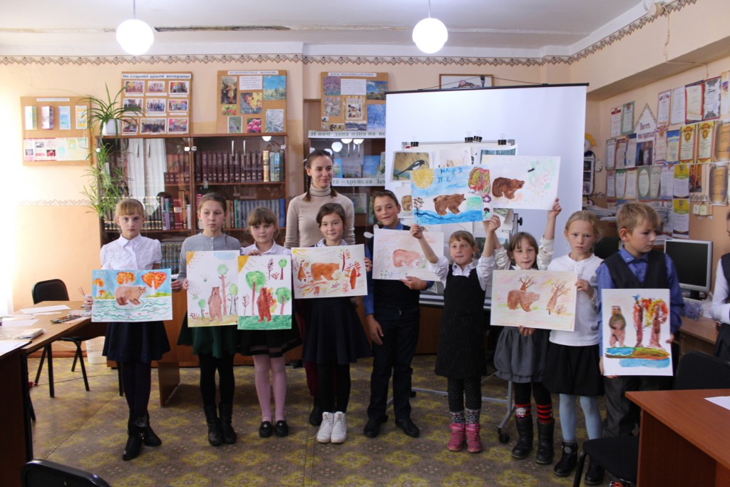 дети художник Марина Рюмшина Иркутская областная детская библиотека имени Марка Сергеева